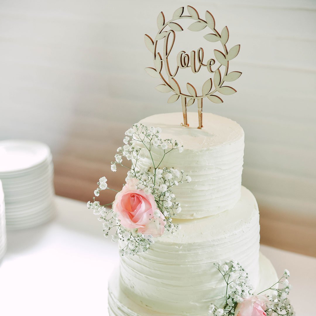 A wedding cake