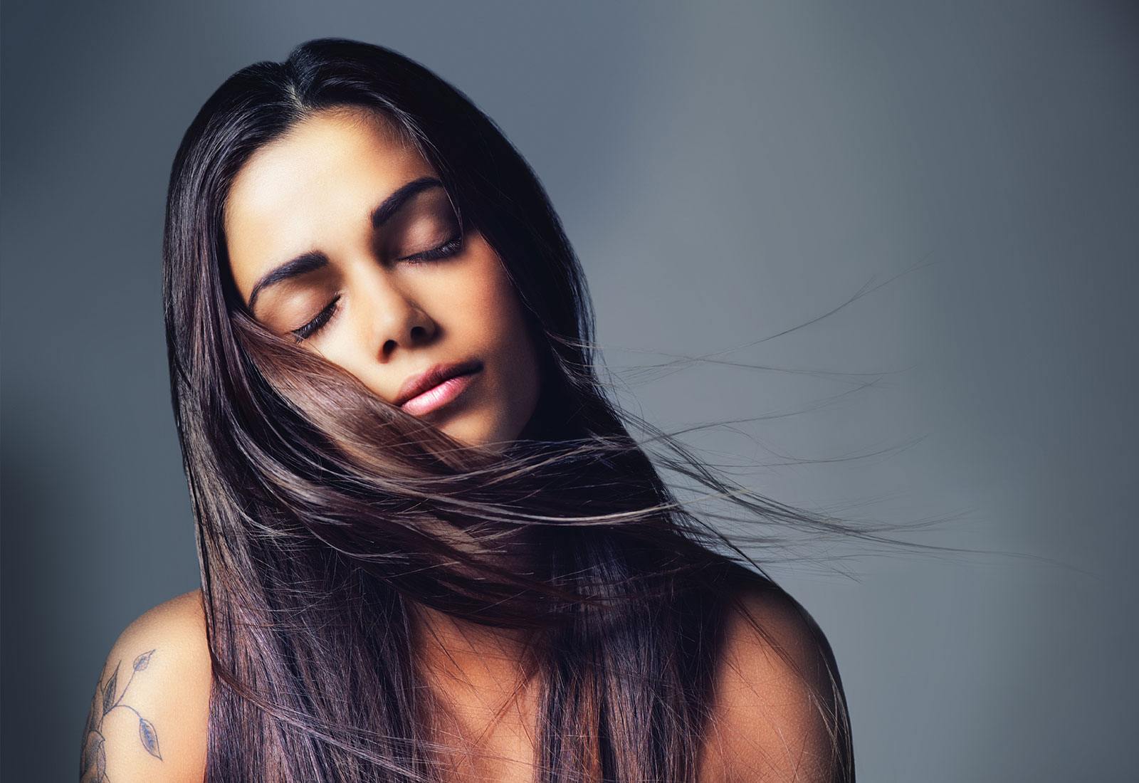 Young dark haired woman